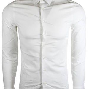 Express Mens Extra Slim Buttondown Shirt (S)